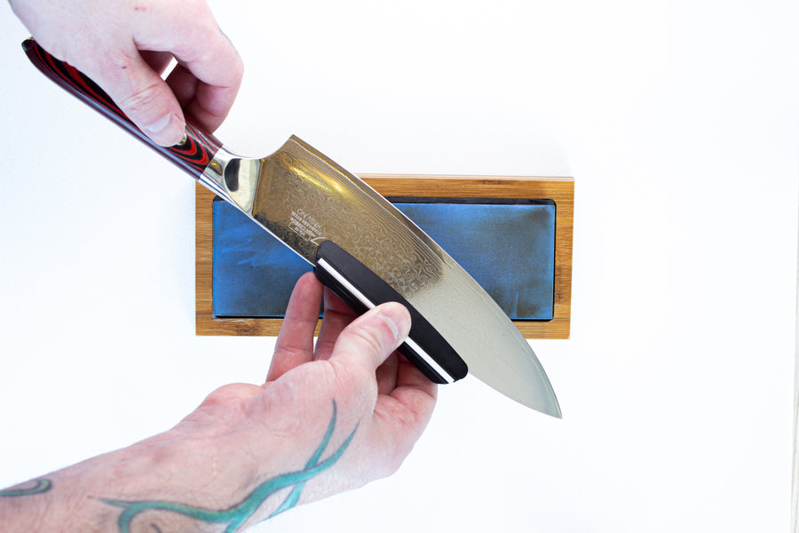 How to sharpen and polish the knife